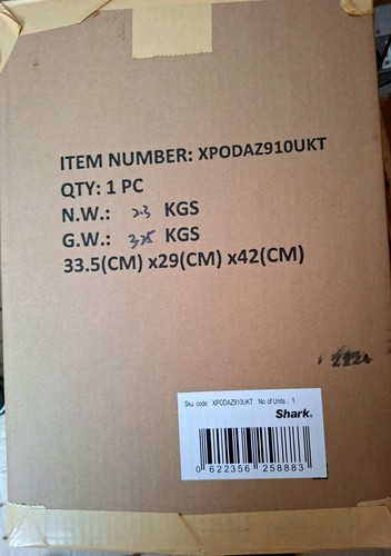 Shark motor base unit az910ukt - motor,